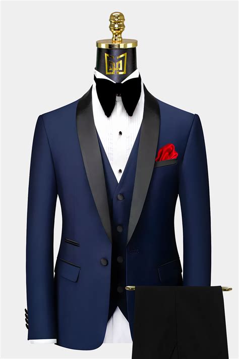 Navy Blue Tuxedo