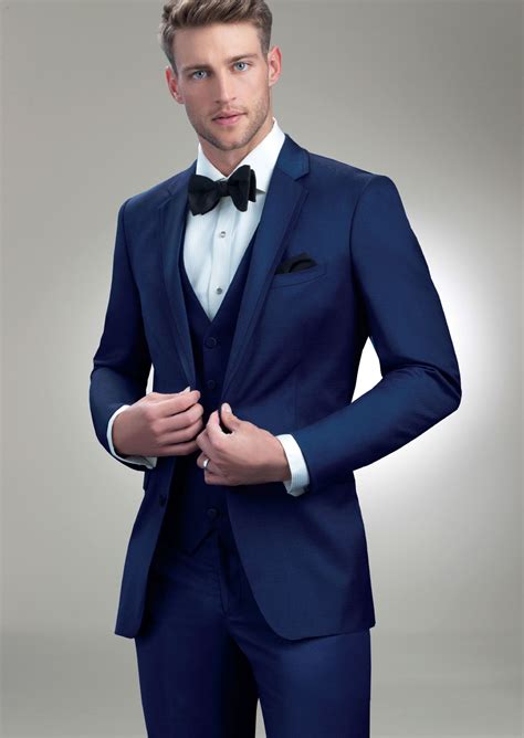 Navy Blue Tuxedo Accessories