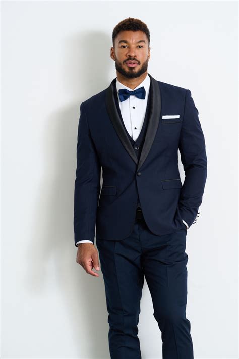 Navy Blue Tuxedo Accessories