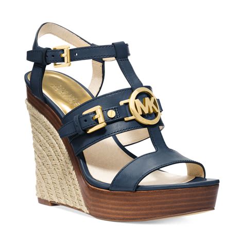 Navy Blue Wedges for Women