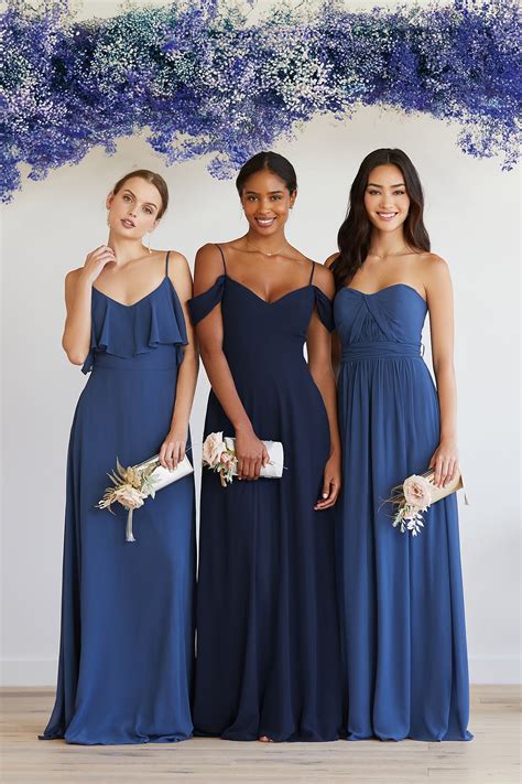 Navy Bridesmaid Dress Care