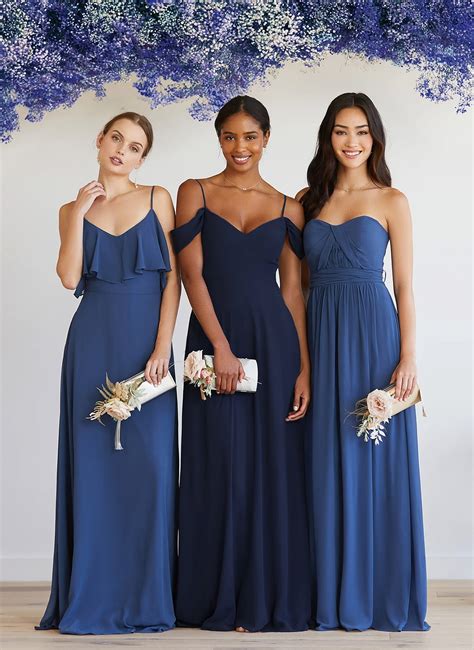 Navy Bridesmaid Dress Styles