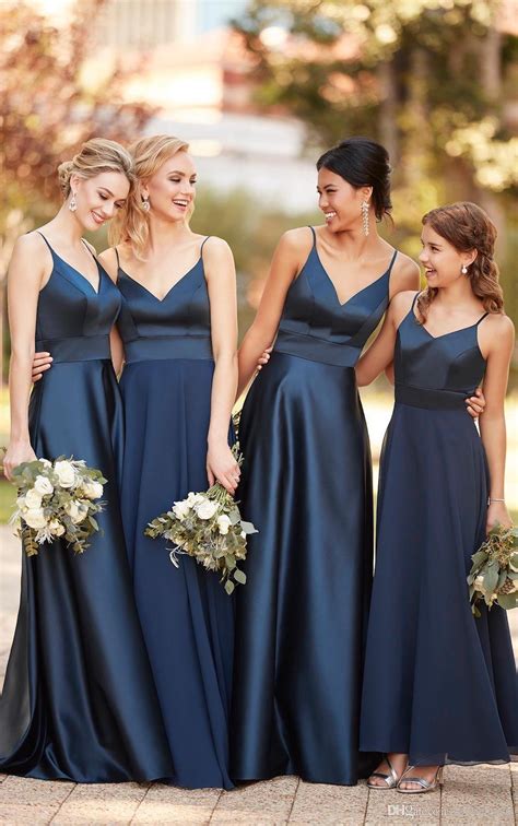 Navy Bridesmaid Dress Styles