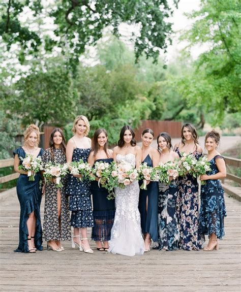 Navy Bridesmaid Photography