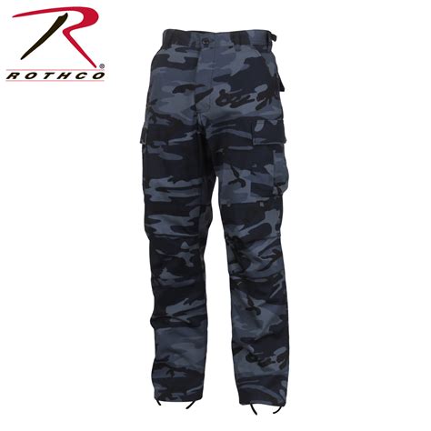 Navy Camo Pants