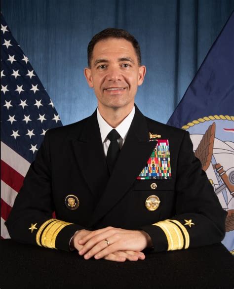 Navy Captain in Uniform