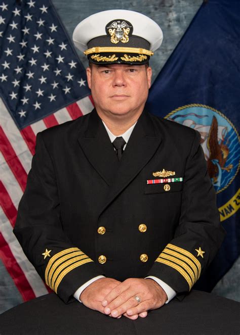 Navy Captain on Ship