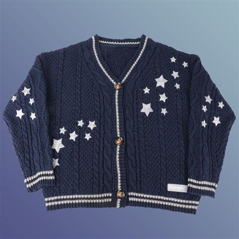 Navy Cardigan Design