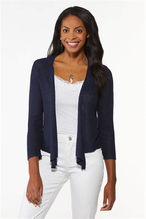 Navy Cardigan Fashion