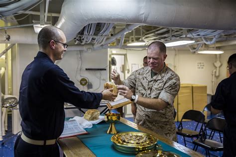 Navy Chaplain on Duty