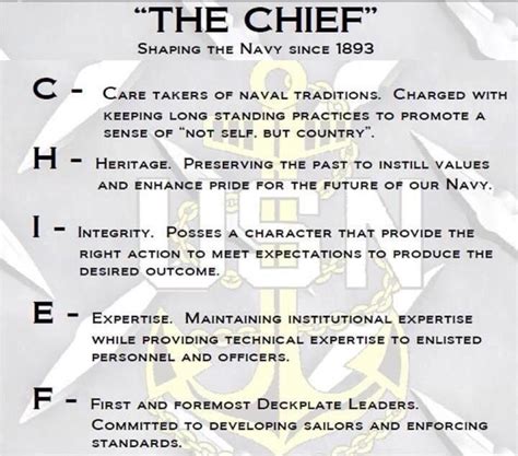 Navy Chief Leadership Style