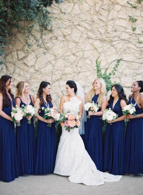 Navy Colored Bridesmaid Dress Fabrics