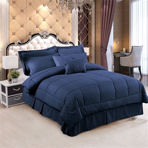 Navy Comforter Materials