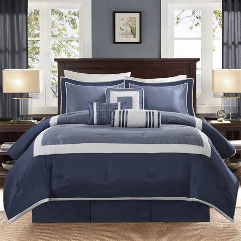 Navy Comforter Styles and Designs