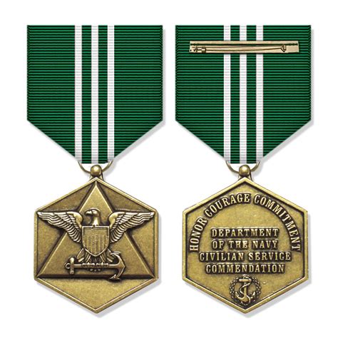 Navy Commendation Medal Display