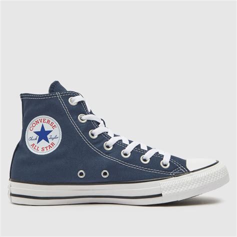 Navy Converse shoes