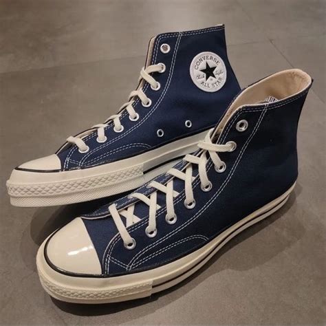 Navy Converse style