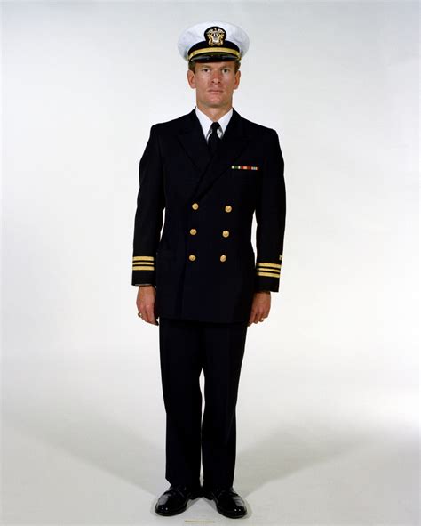 Navy Dress Blues Uniform Details