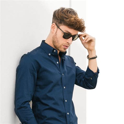 Navy Dress Shirts