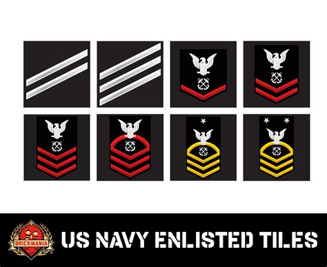 Navy Enlisted Ranks by Pay Grade