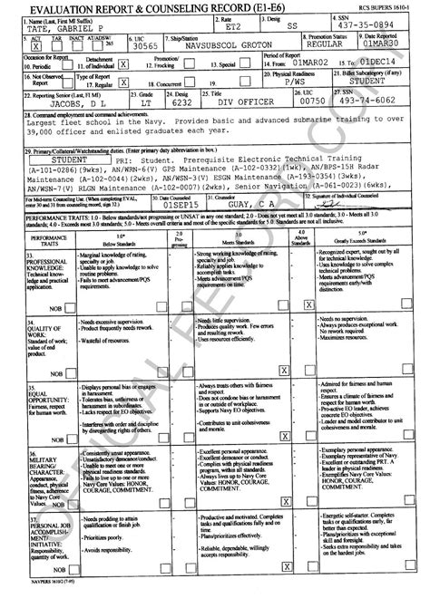 Navy Eval System Overview