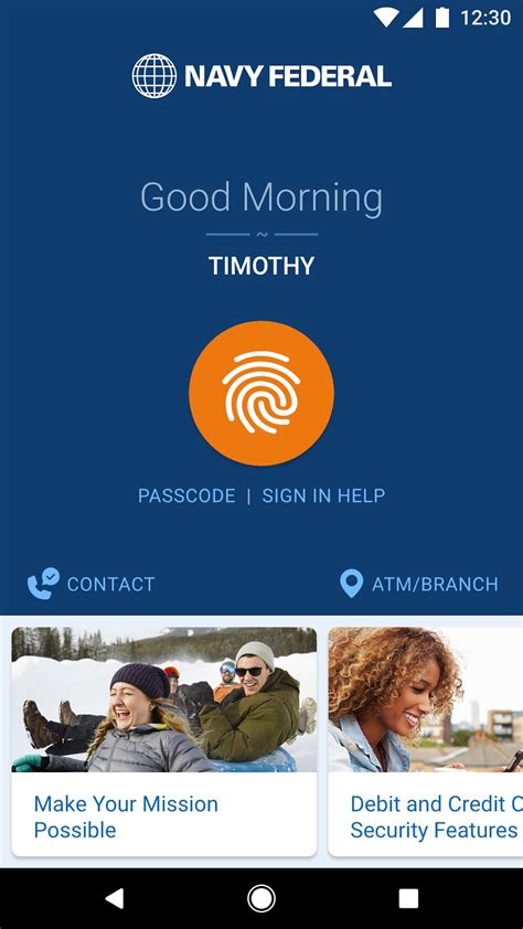 Navy Federal Mobile App
