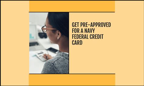 Navy Federal Pre Approval Benefits