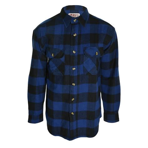 Navy Flannel Shirts