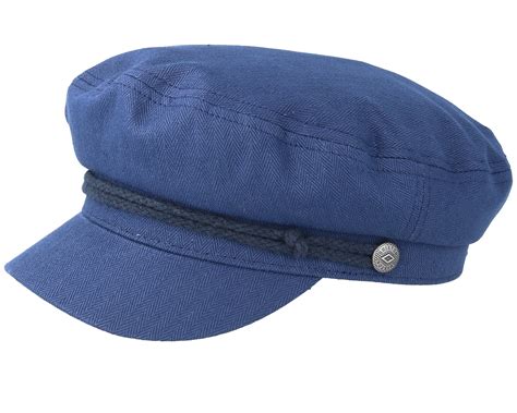 Navy Flat Caps