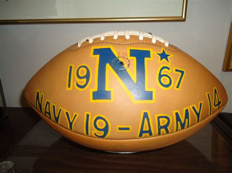 Navy Football Ball