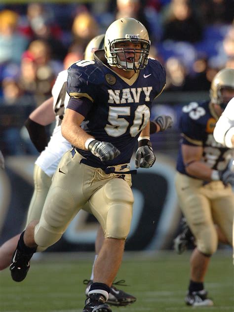 Navy Football Player