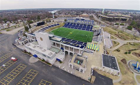 Navy Football Team Field