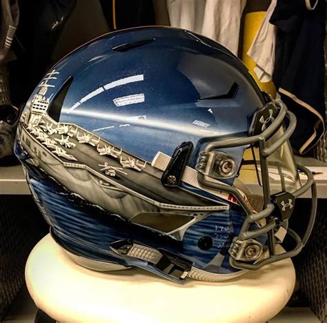 Navy Football Team Helmets