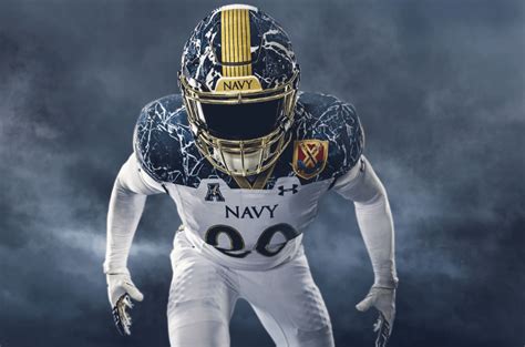 Navy Football Uniforms Classic Design