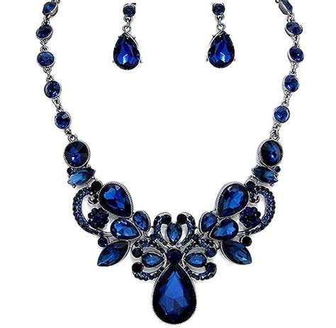 Navy Formal Jewelry