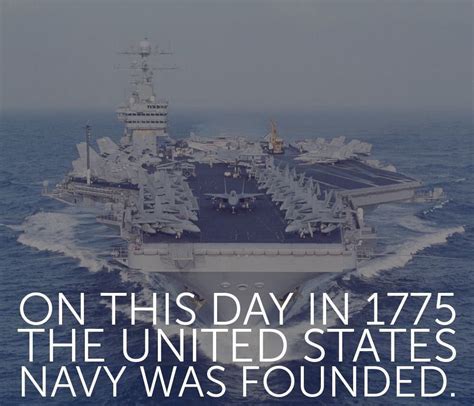 Navy Founding Date History