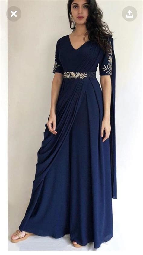 Navy Gown Styles and Trends