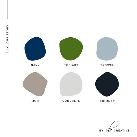 Navy Green Color Palette