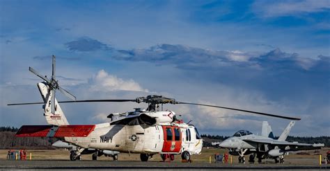 Navy Growler Rescue Helicopter