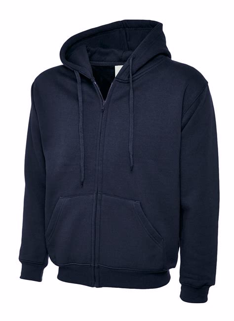 Navy Hooded Sweatshirt Style