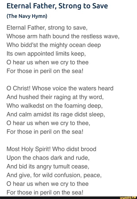 Navy Hymn