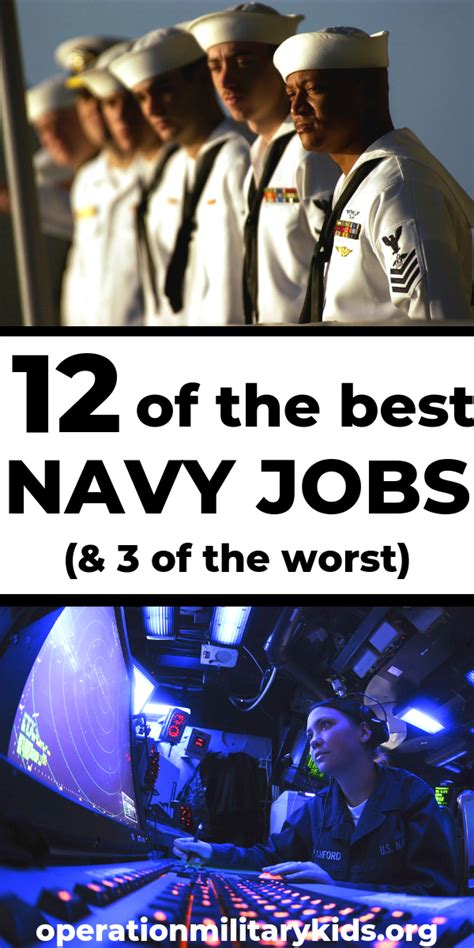 US Navy personnel in various roles