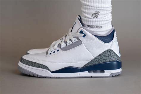 Navy Jordan 3 Comparison