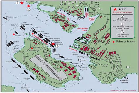 Navy Memorial Map