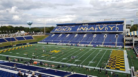 Lighting of Navy Memorial Stadium