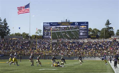 Scoreboard of Navy Memorial Stadium