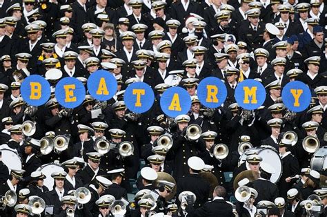 Navy Midshipmen band in action