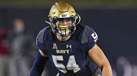 Navy Midshipmen players in action