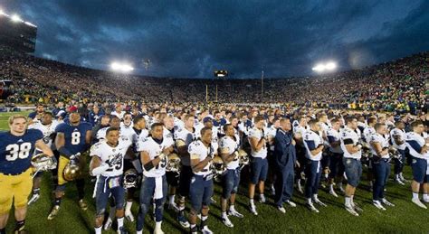 Navy Notre Dame History