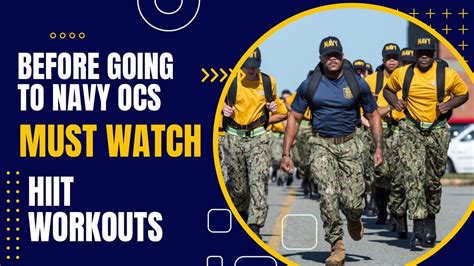 Navy OCS Physical Training